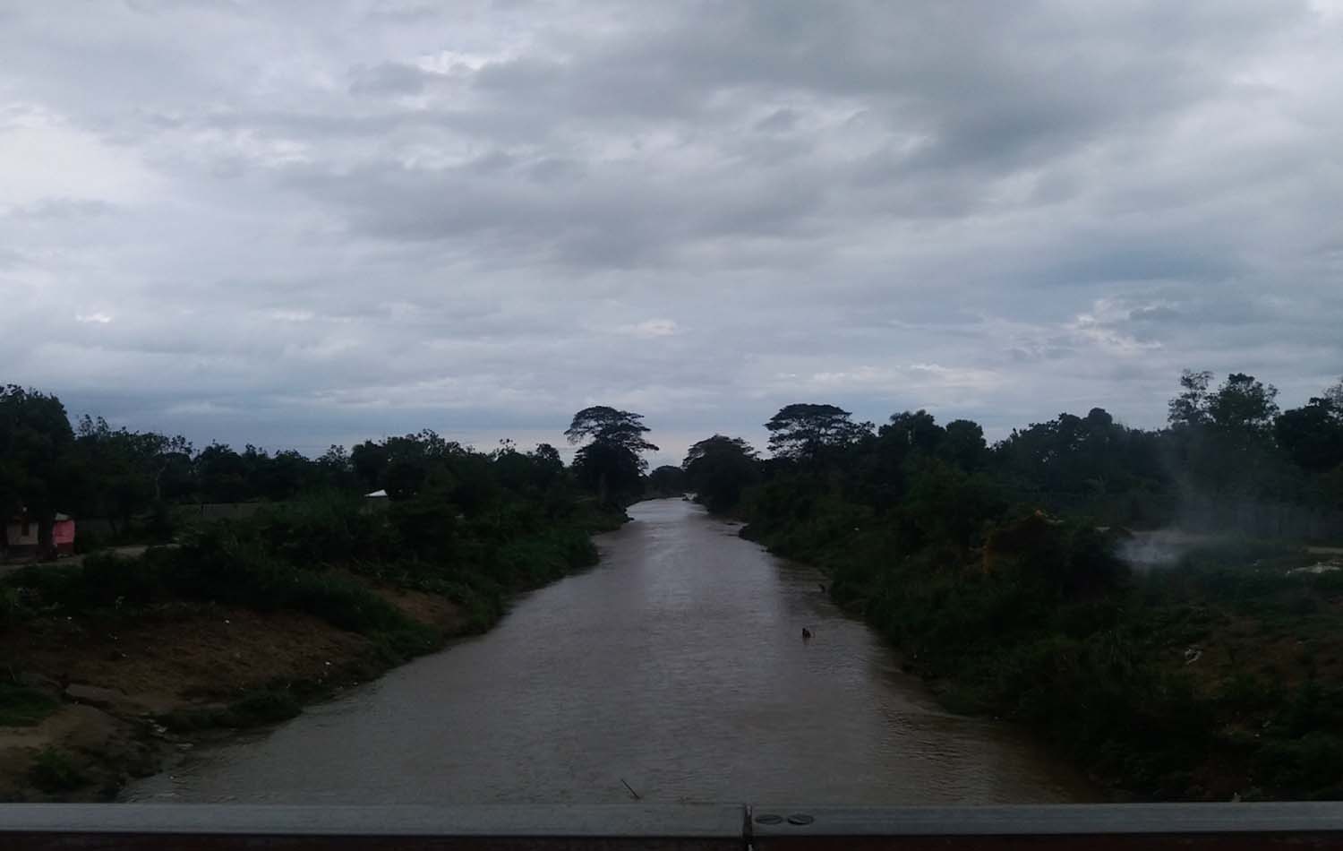 The Trou-du-Nord River is an important water source in the community and runs through the Caracol Industrial Park.